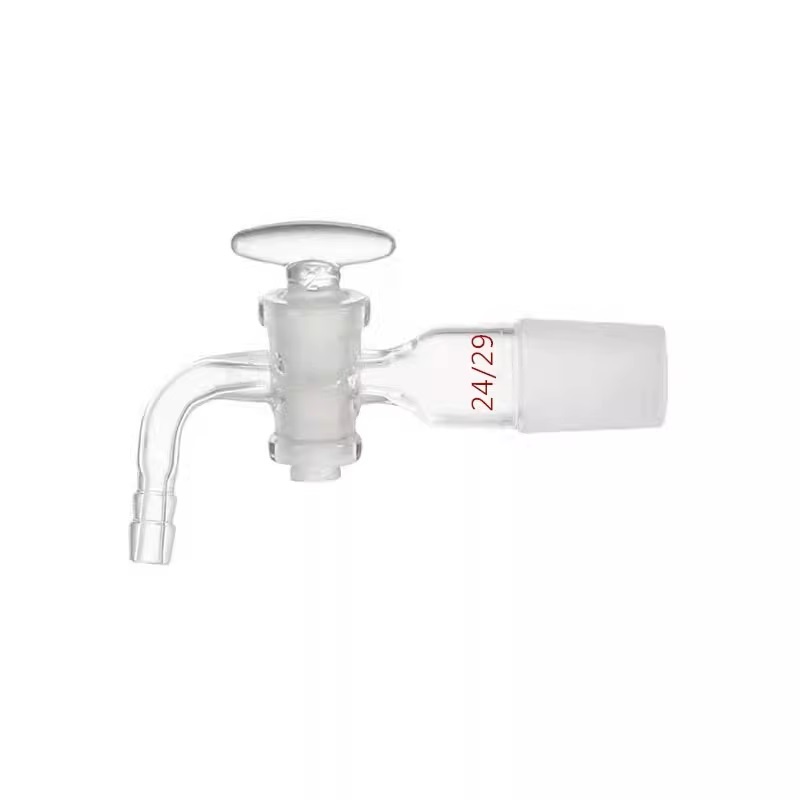     276 Stopcock with curved outlet