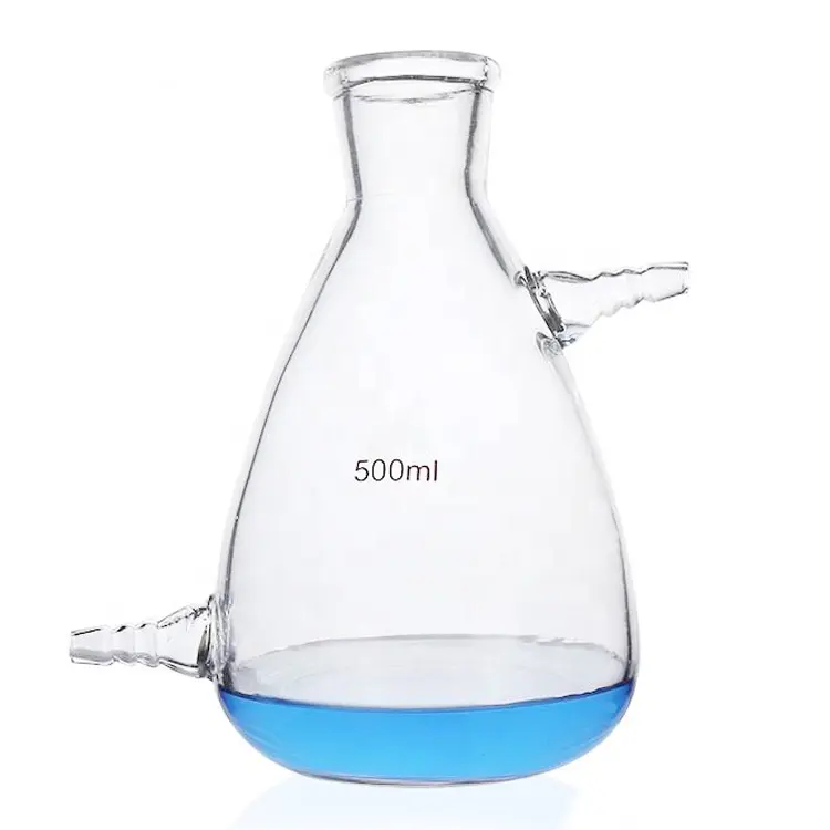     434 Filtering flask with tubulature at upper side and at bottom