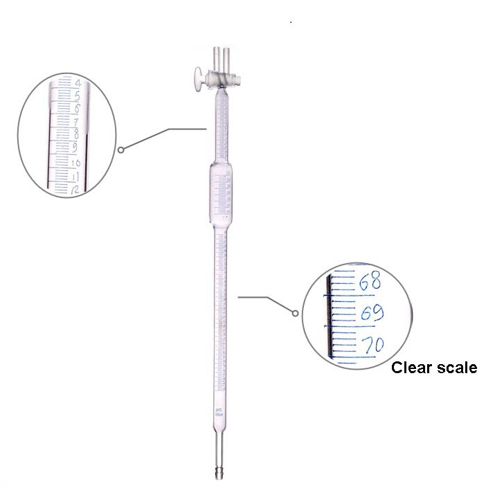 941 Gas sample measuring burette