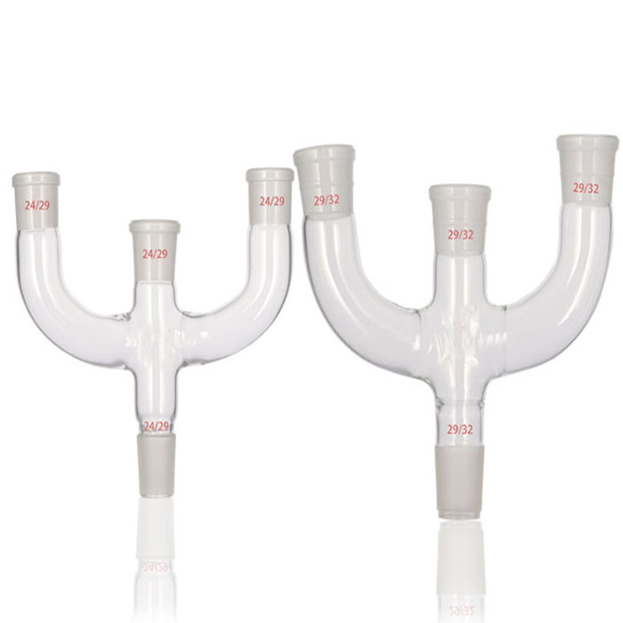 NO.5031 Connection tube with three standard ground mouths