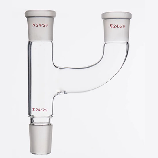 NO.5033 Connection tube with two standard ground mouths