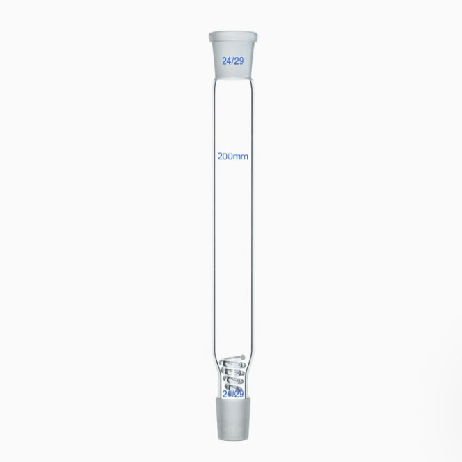 NO.5049 Filled type distilling cylinder with helix and standard ground mouth