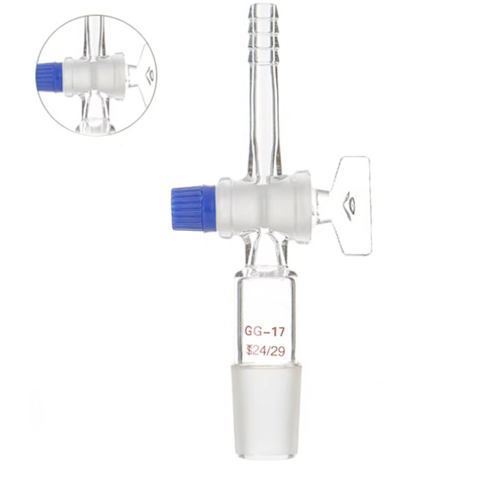 NO.5066 Joint with stopcock and stand ground mouth